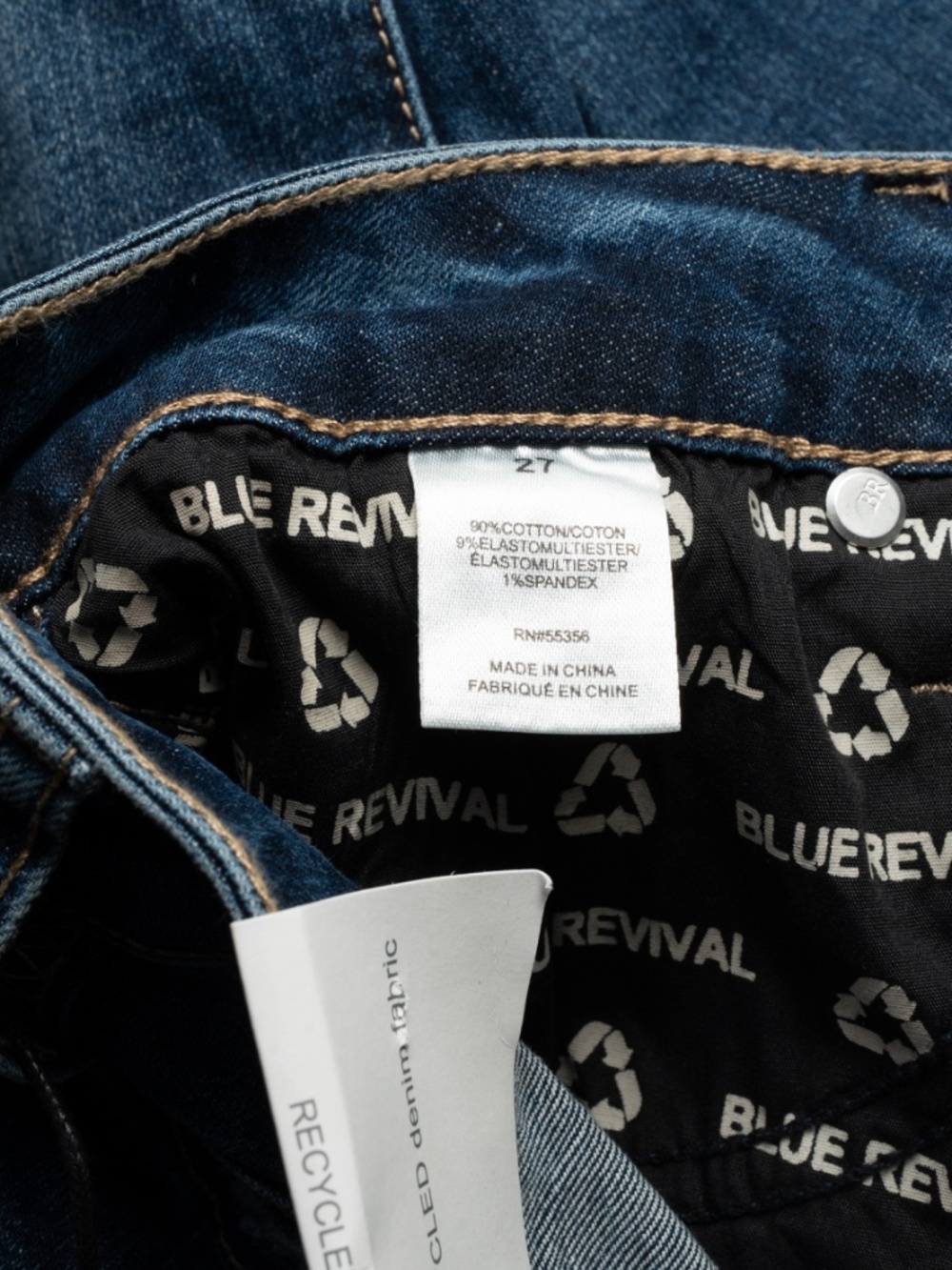 Blue Revival - Recycled Denim Flare Jeans - Picture 7 of 7